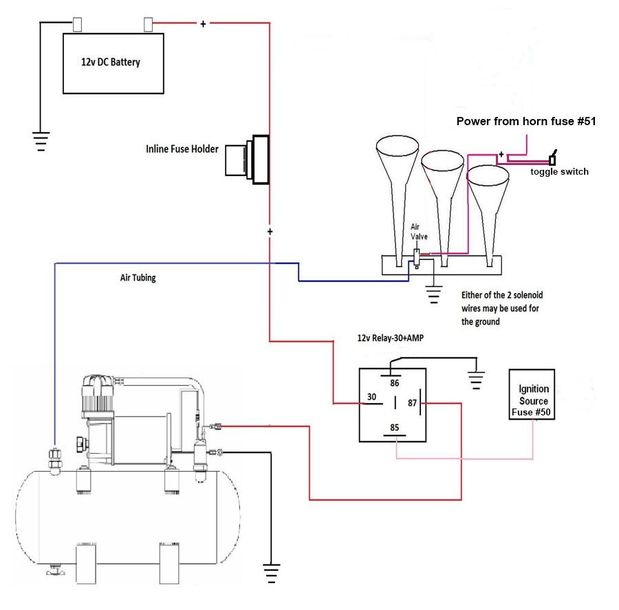 Wolo Air Horn Wiring Diagram from www.coloradofans.com